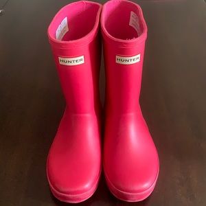Hunter Rain Boots Size 12k